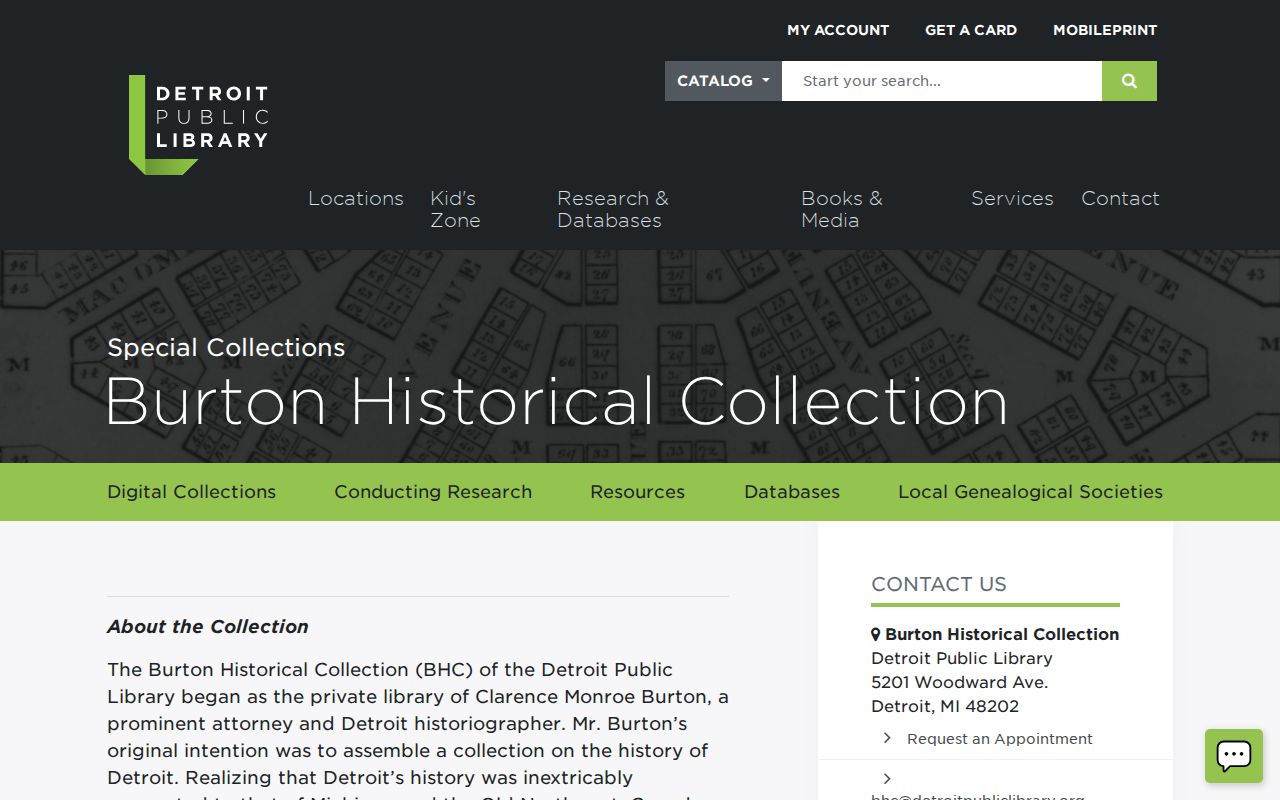 Hamtramck city directory research at the Burton Historical Collection